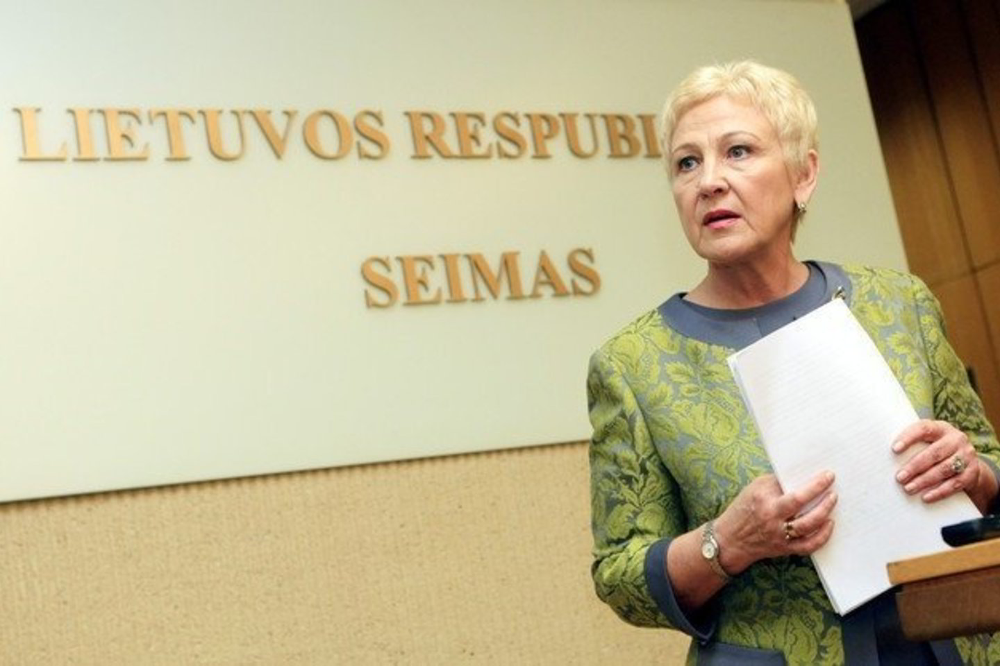 Seimo vicepirmininkei Irenai Degutienei teko užimti ne vieną aukštą postą Seime.