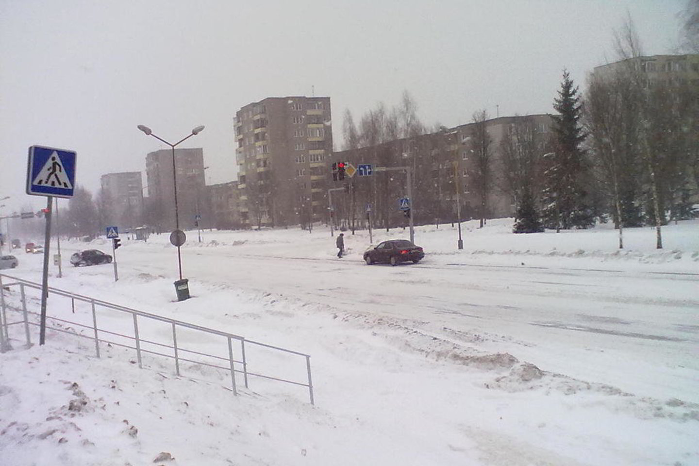 Alytuje susidarė labai pavojingos eismo sąlygos.