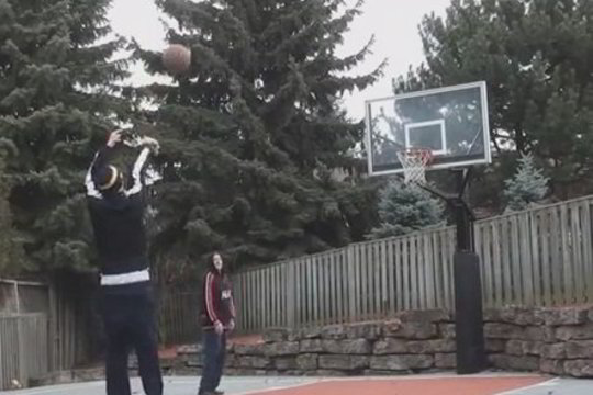 Lietuvių kilmės krepšininko N. Stausko pasiekimas — 45 tritaškiai iš 50