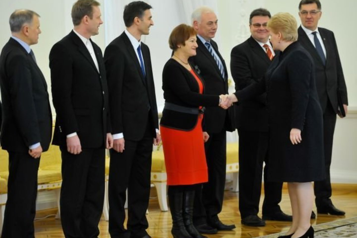 D. Grybauskaitė kalbėjo, kad po Seimo rinkimų pasisakydama už valdančiąją daugumą be Darbo partijos, ji viena prisiėmė smūgį, parodydama moralinę ir politinę poziciją.