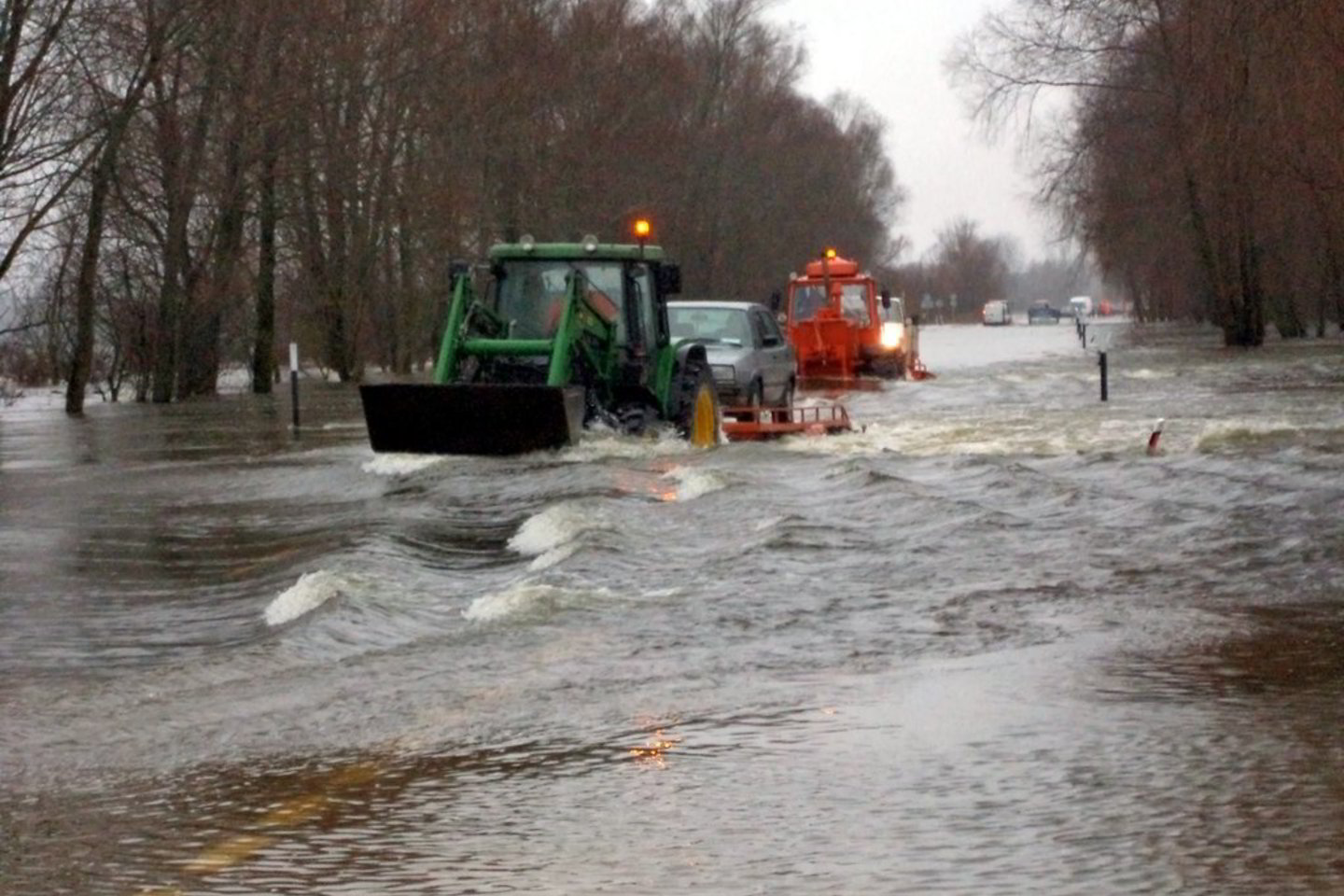 Gylis jau pasiekė kritinę ribą ir 18 val. 45 min. pasiekė 85 centimetrus.