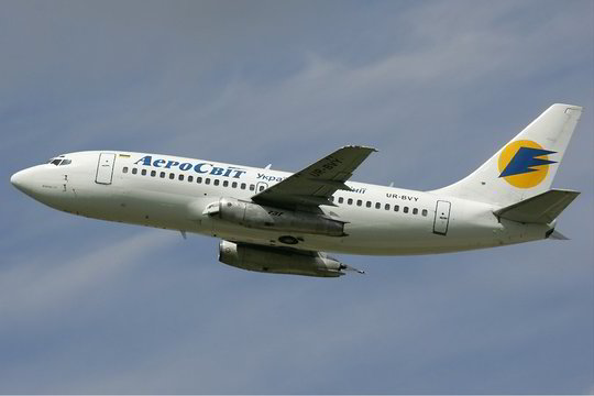 Pirmoji šių metų aviacijos verslo auka - Ukrainos bendrovė „Aerosvit“