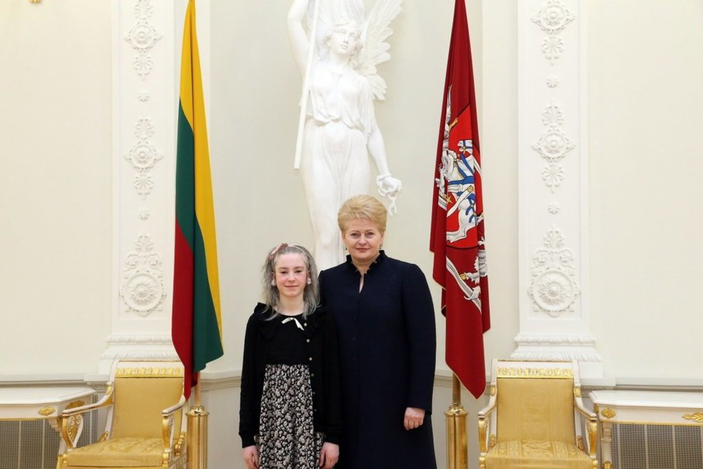Šalies vadovė kasmet pildo įvairias vaikų svajones.