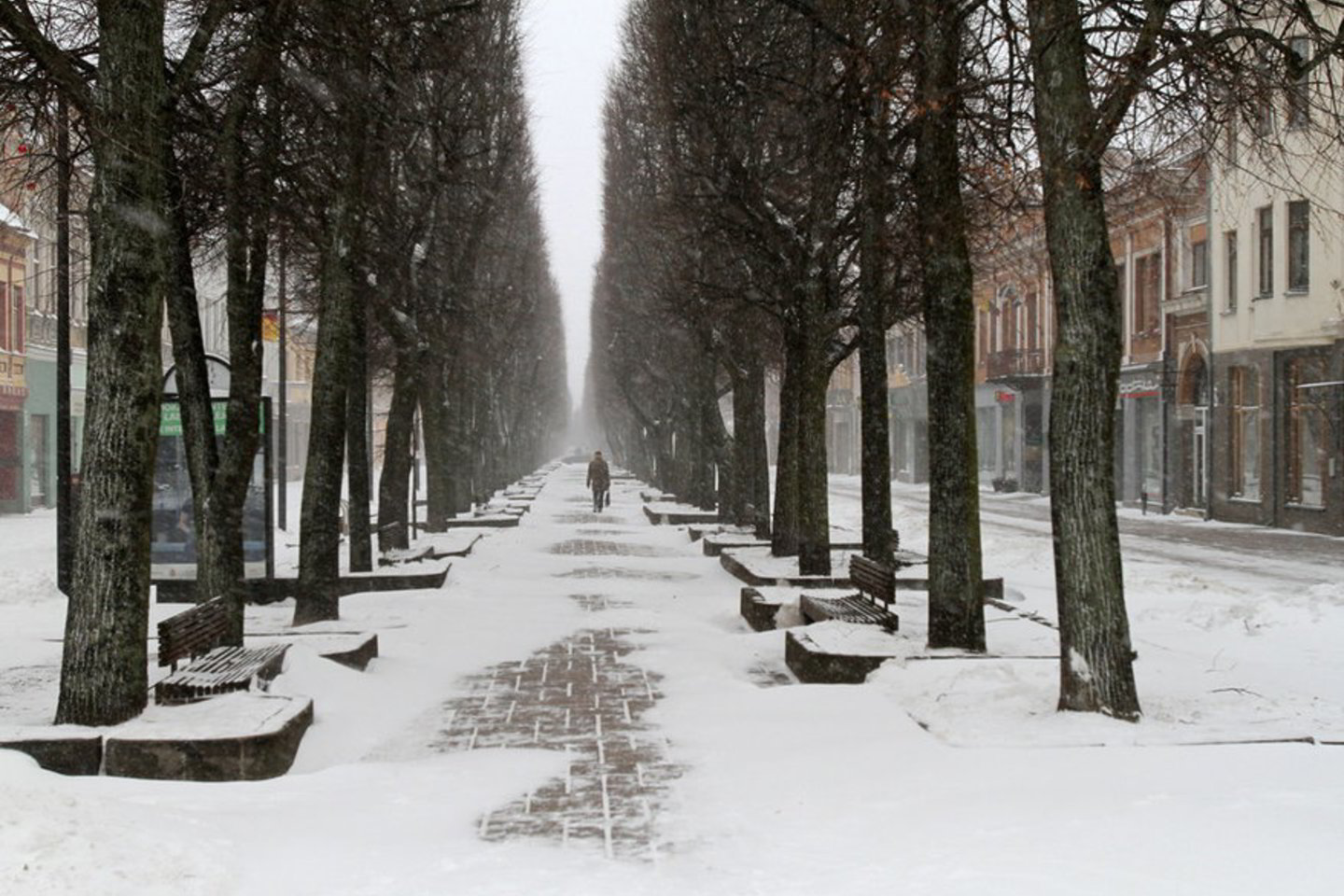 Šeštadienį sulauksime ir negausių kritulių (šlapdribos ir sniego), kurie prognozuojami didesnėje šalies dalyje.