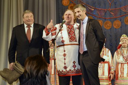 G. Depardieu siūlė tapti Mordovijos kultūros ministru