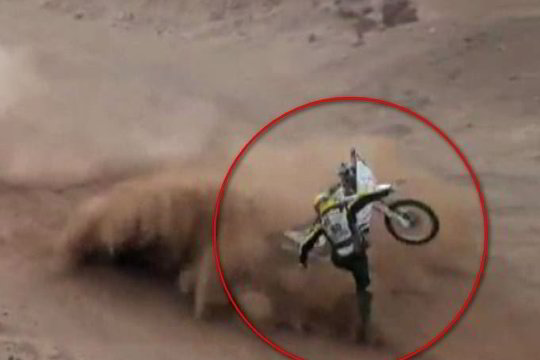 Išplatintas vaizdo įrašas su lietuvio motociklininko avarija Dakare