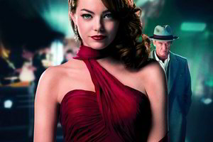 Aktorė E. Stone — gražiausia Amerikos numirėlė