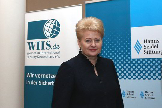 D. Grybauskaitė Miuncheno konferencijoje: „Kibernetinis ir energetinis saugumas - Lietuvos prioritetas“