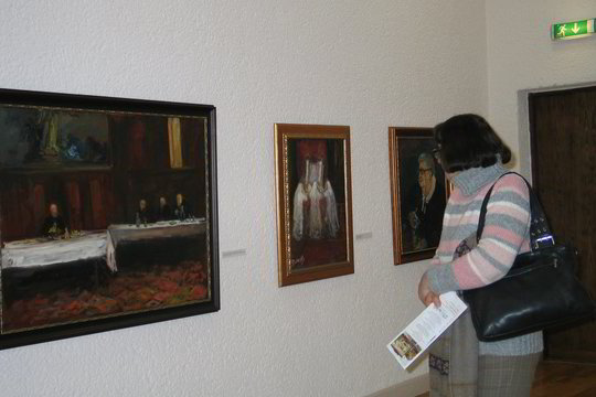 P. Domšaičio galerijoje - jausmingas atsisveikinimas su Arbit Blato paroda