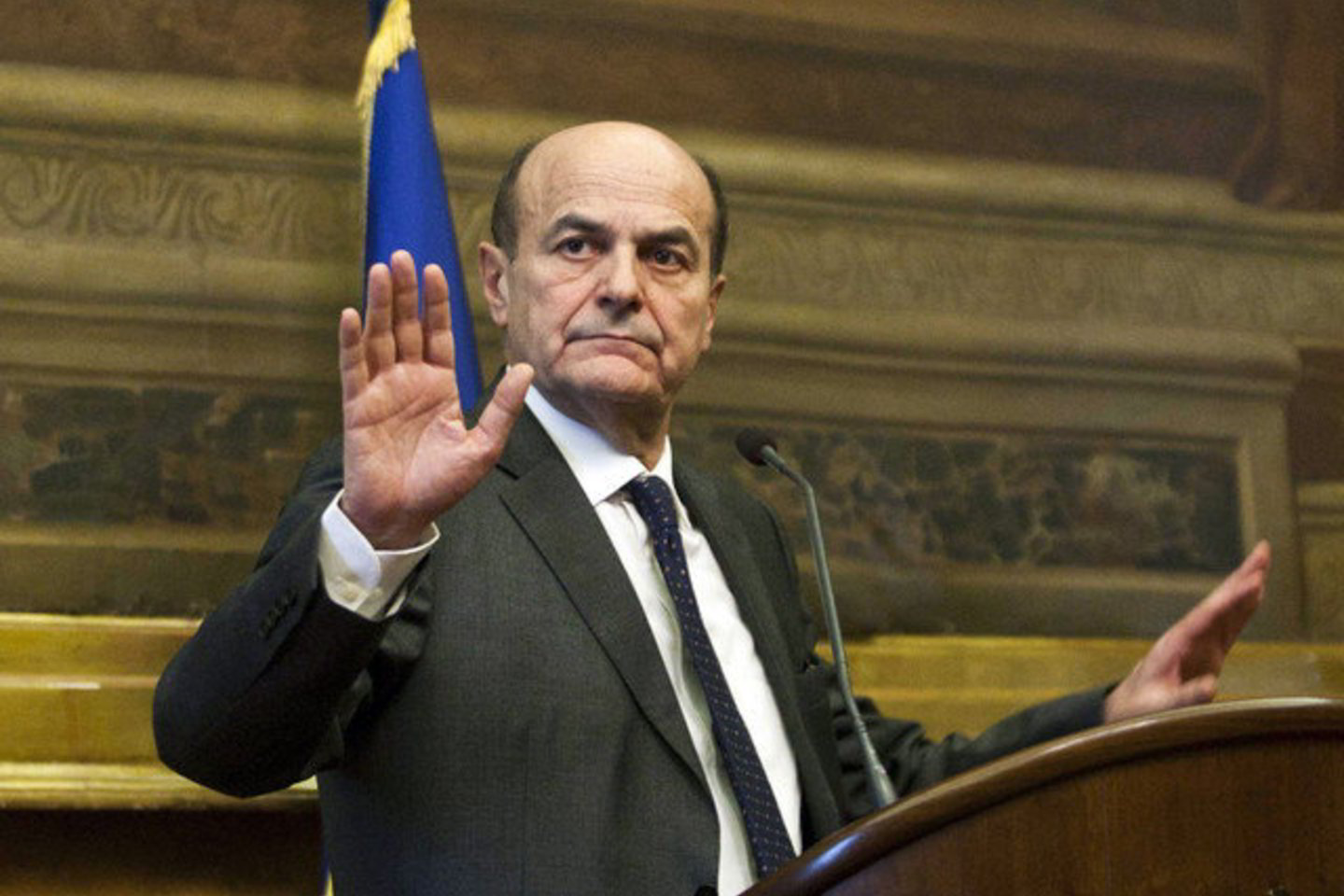 Prezidentas prieš šešias dienas buvo pavedęs P. L. Bersani sudaryti vyriausybę.