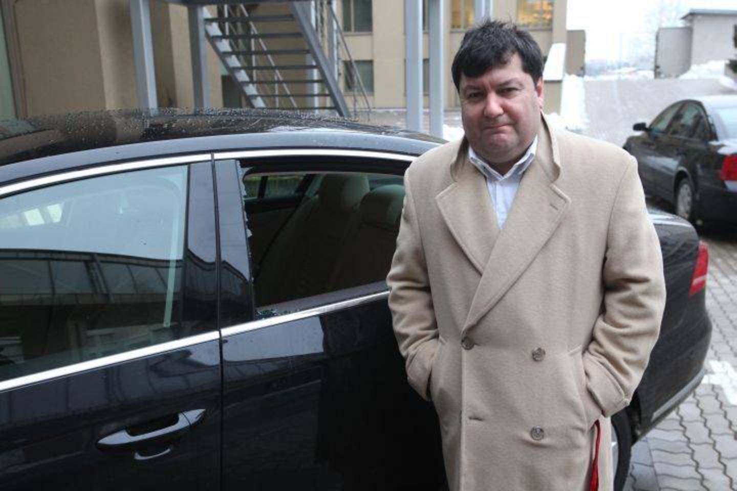 E. Zingerio automobilis tapo vagių taikiniu.