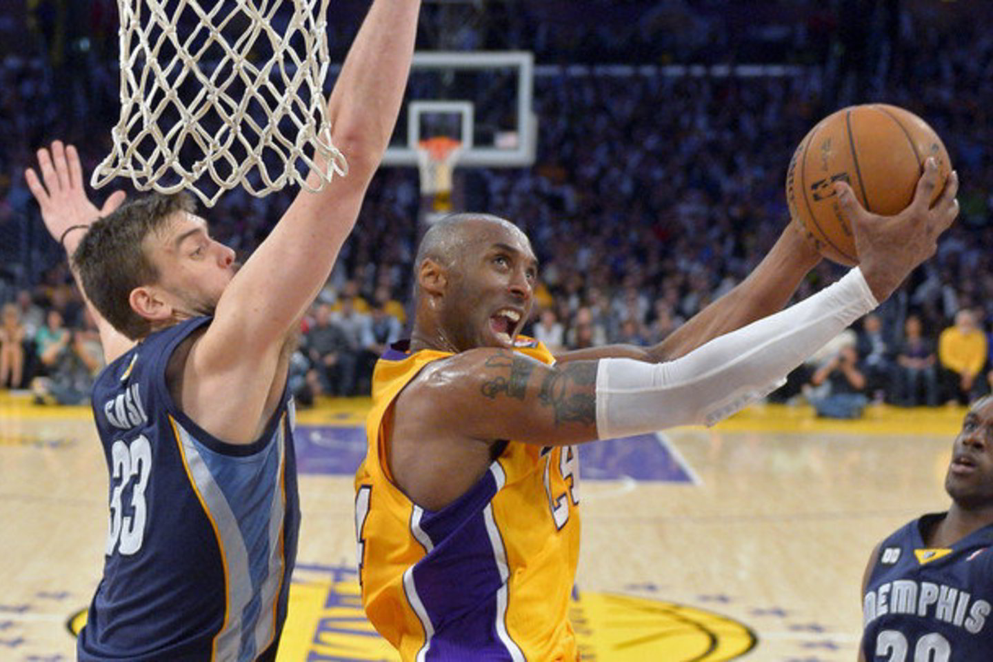 „Lakers“ ir „Grizzlies“ mačas.