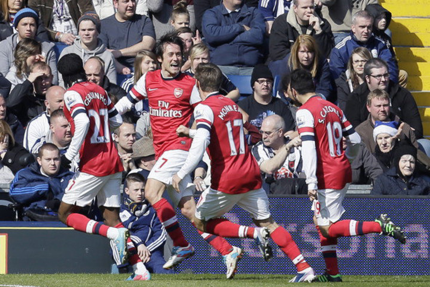 „Arsenal“ ir „West Bromwich Albion“ mačas.