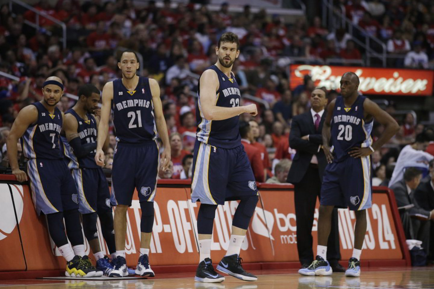 „Los Angeles Clippers“ - „Memphies Grizzlies“ rungtynių akimirka