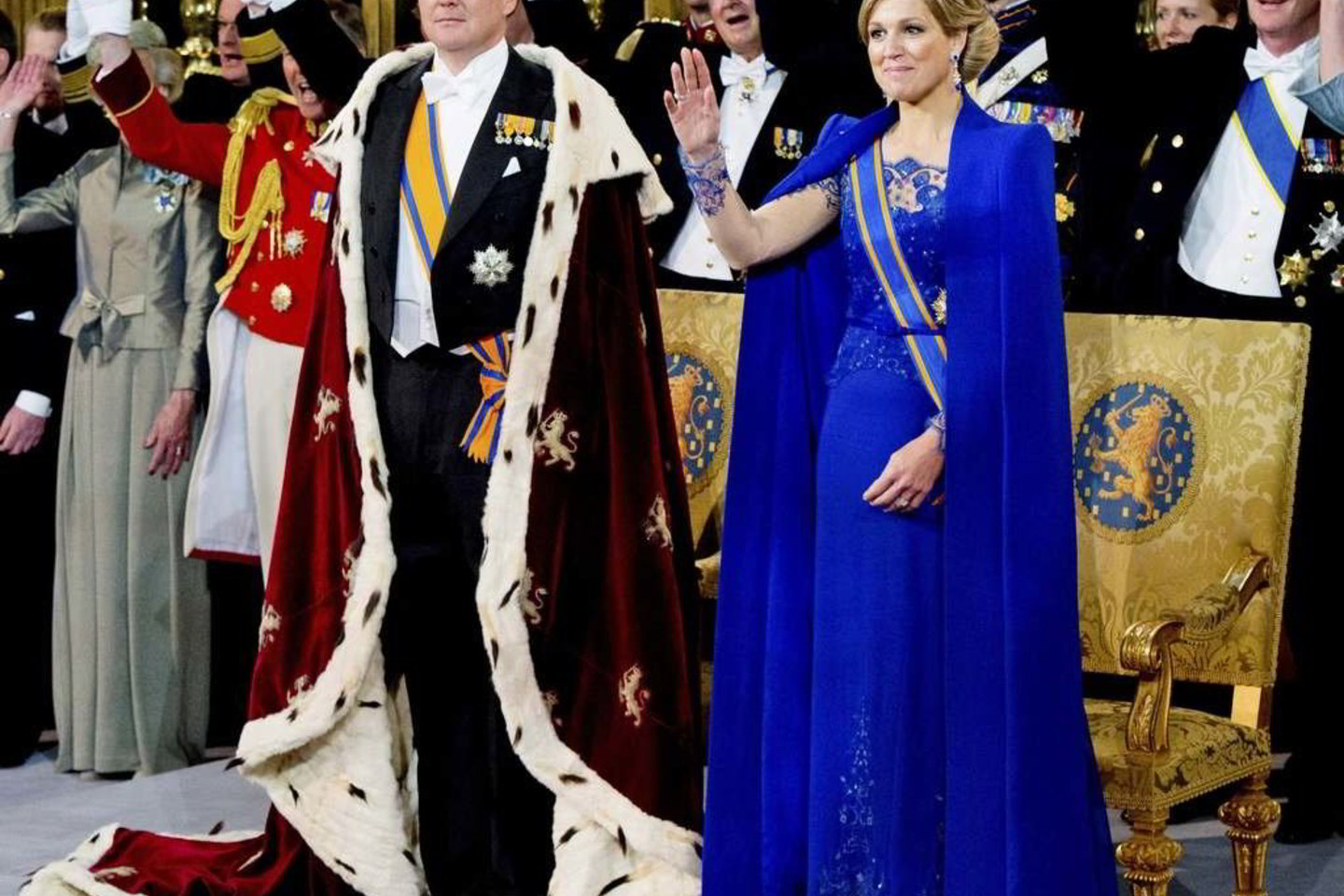 Willemas Alexanderis su žmona Maxima.