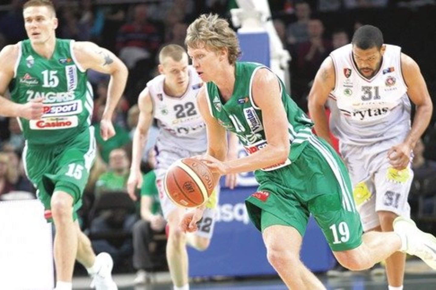 M.Kuzminskas pirmajame LKL finalo serijos mače „Žalgirio” ekipai pelnė 22 taškus, prametęs vos du metimus.