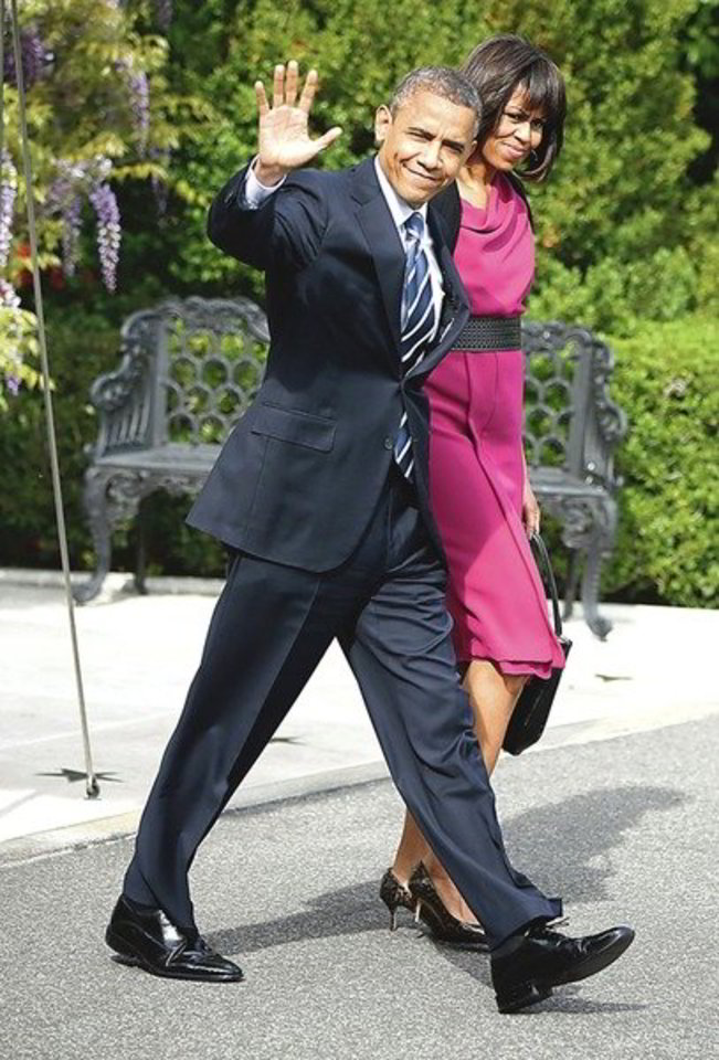 B. Obama ir jo žmona Michelle 2009 metais sulaukė įvairiausių dovanų.