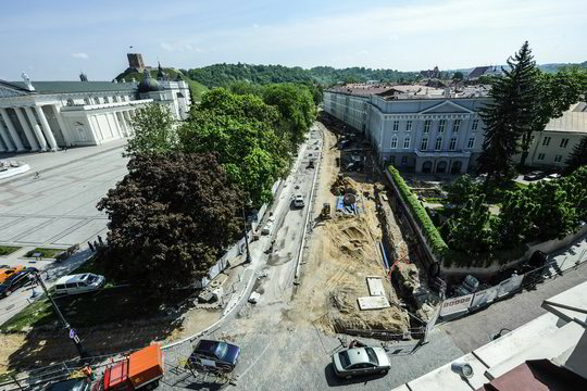 Šventaragio gatvėje – skubių darbų karštinė