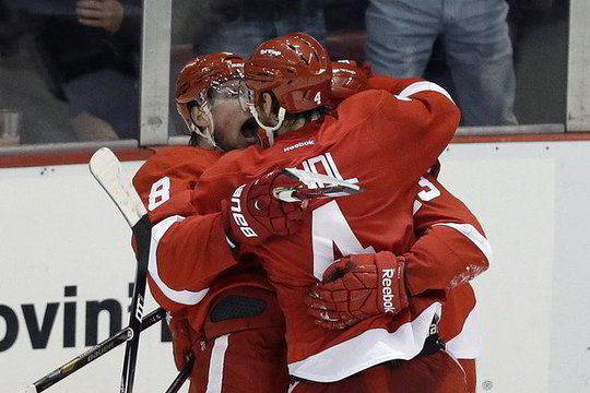 „Red Wings“ ledo ritulininkai trečią kartą nugalėjo „Blackhawks“ ekipą