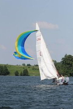 Po regatos „Galvės taurė 2013“ I etapo lydere tapo jachta „Vėtra“