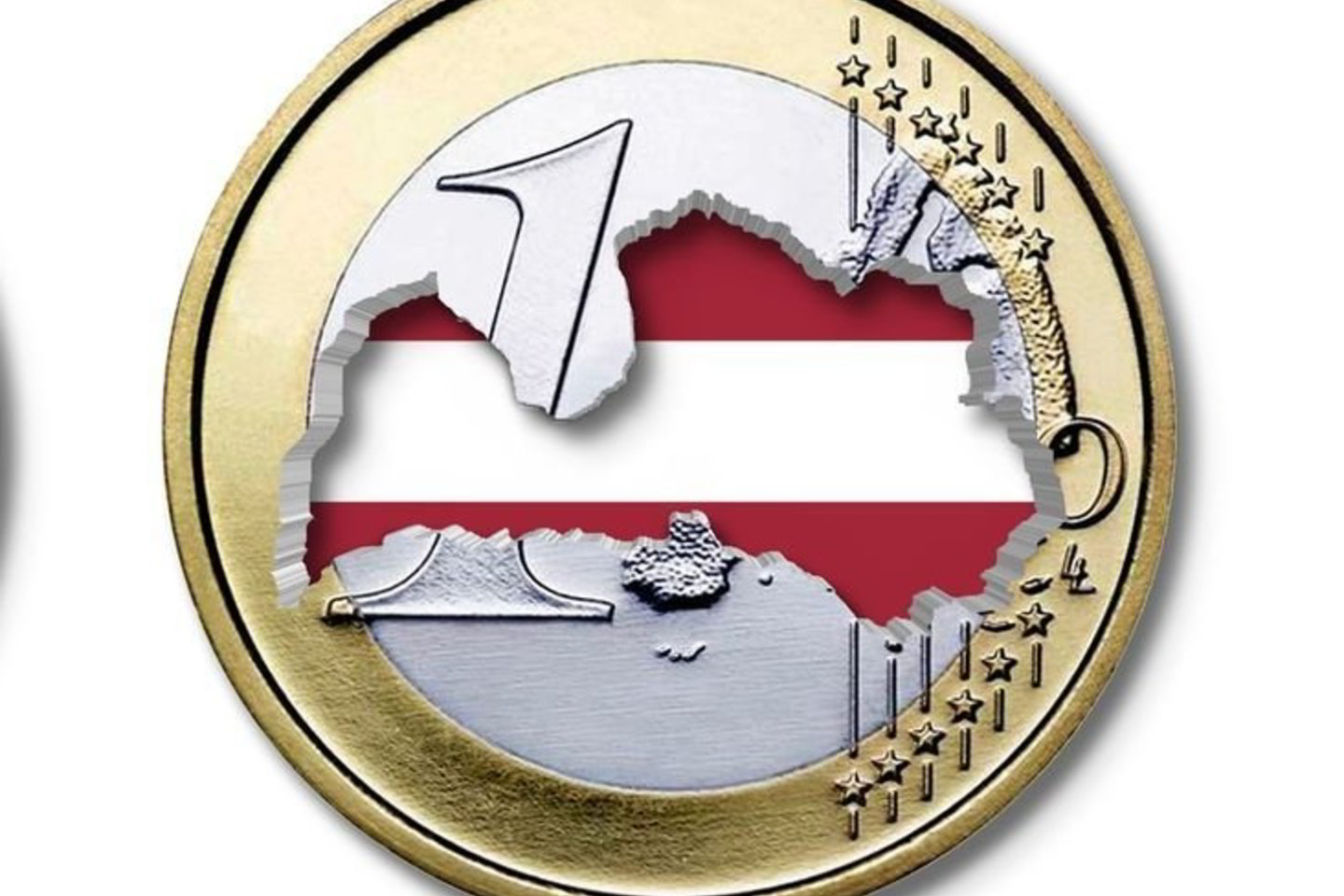 Latvija prie euro zonos planuoja prisijungti 2014 metais.