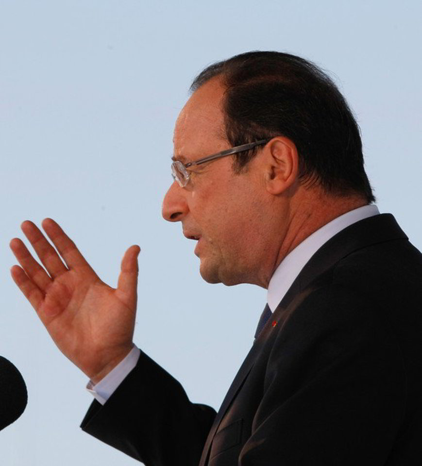 Prancūzijos prezidentas F. Hollande pažadėjo paskatinti darbo vietų kūrimą, bet jo planus sunkina tebesitęsianti euro zonos krizė.