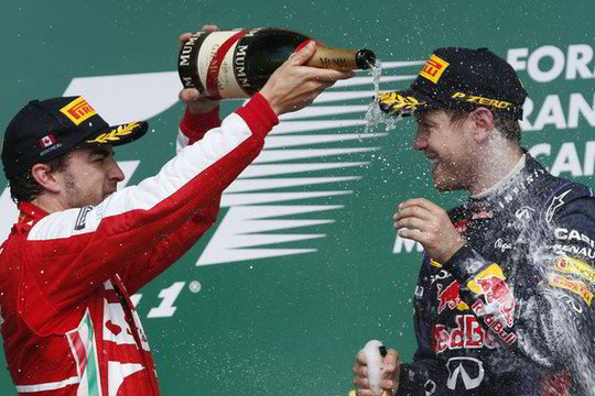 S. Vettelis pirmą kartą užkariavo Kanados trasą