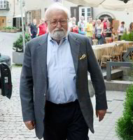 Kompozitorius K. Pendereckis Vilniuje klausysis savo kūrinio „Lenkiškojo requiem“