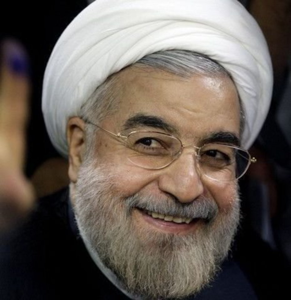 Irano žmonės 50,68 proc. balsų pirmajame rinkimų rate atidavė H. Rouhani.