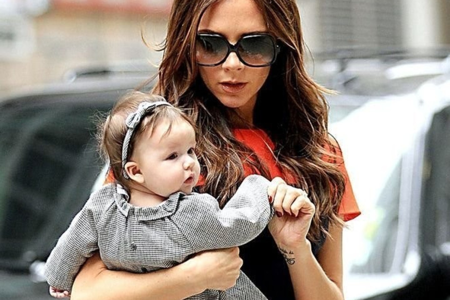 Harper Beckham, kuriai greit bus dveji, jau turi mados tinklaraštį.
