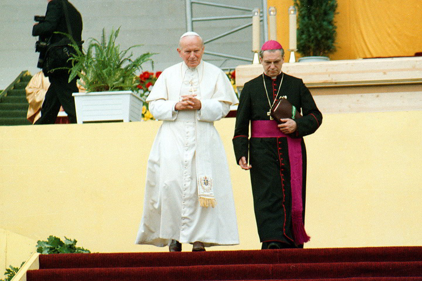 Jono Pauliaus II ir A. J. Bačkis.