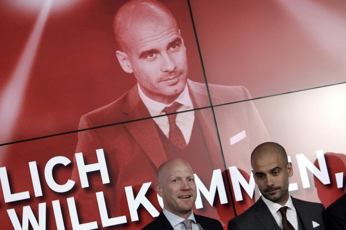 Miuncheno „Bayern“ pristatė naująjį trenerį ispaną P. Guardiolą.<br>Reuters