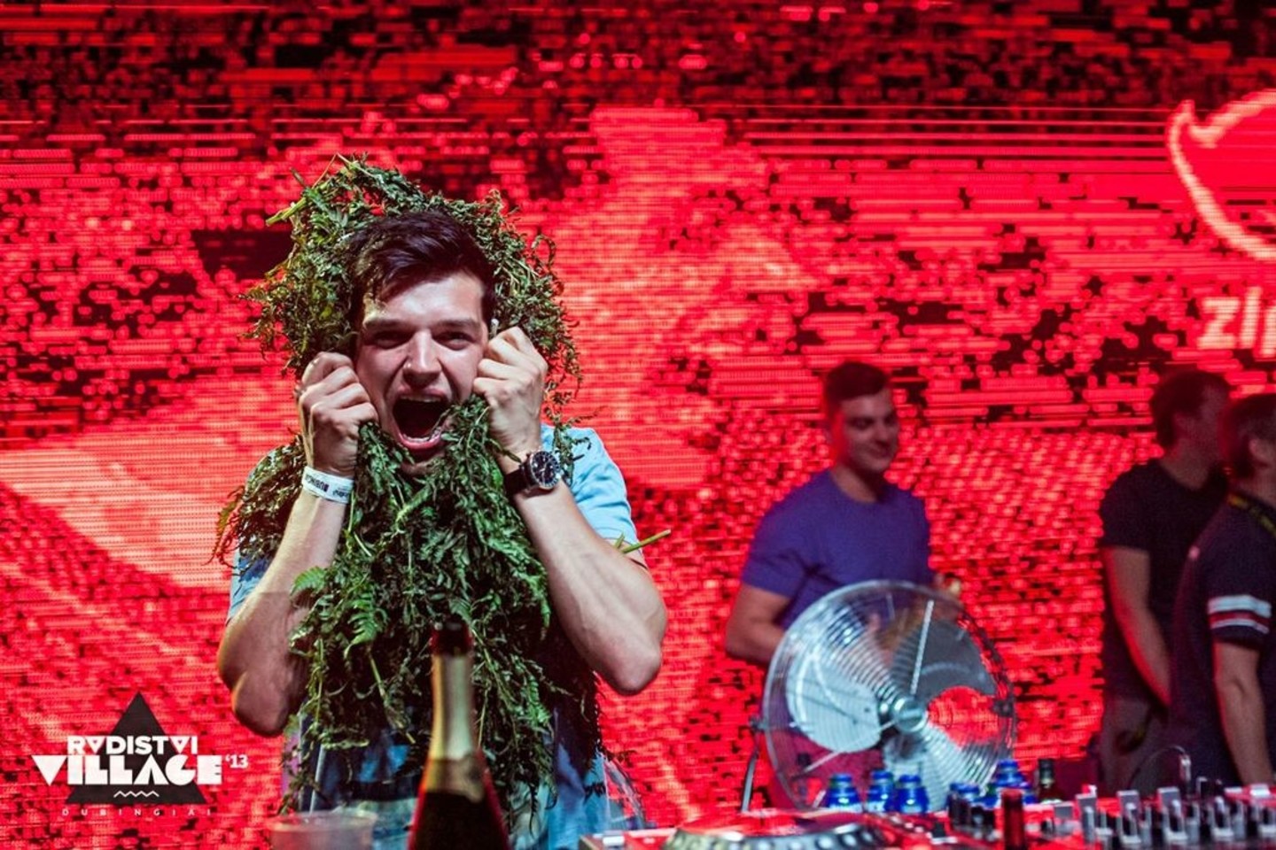 Gimtadienį J. Nainys atšventė festivalyje „Radistai Village‘13“.