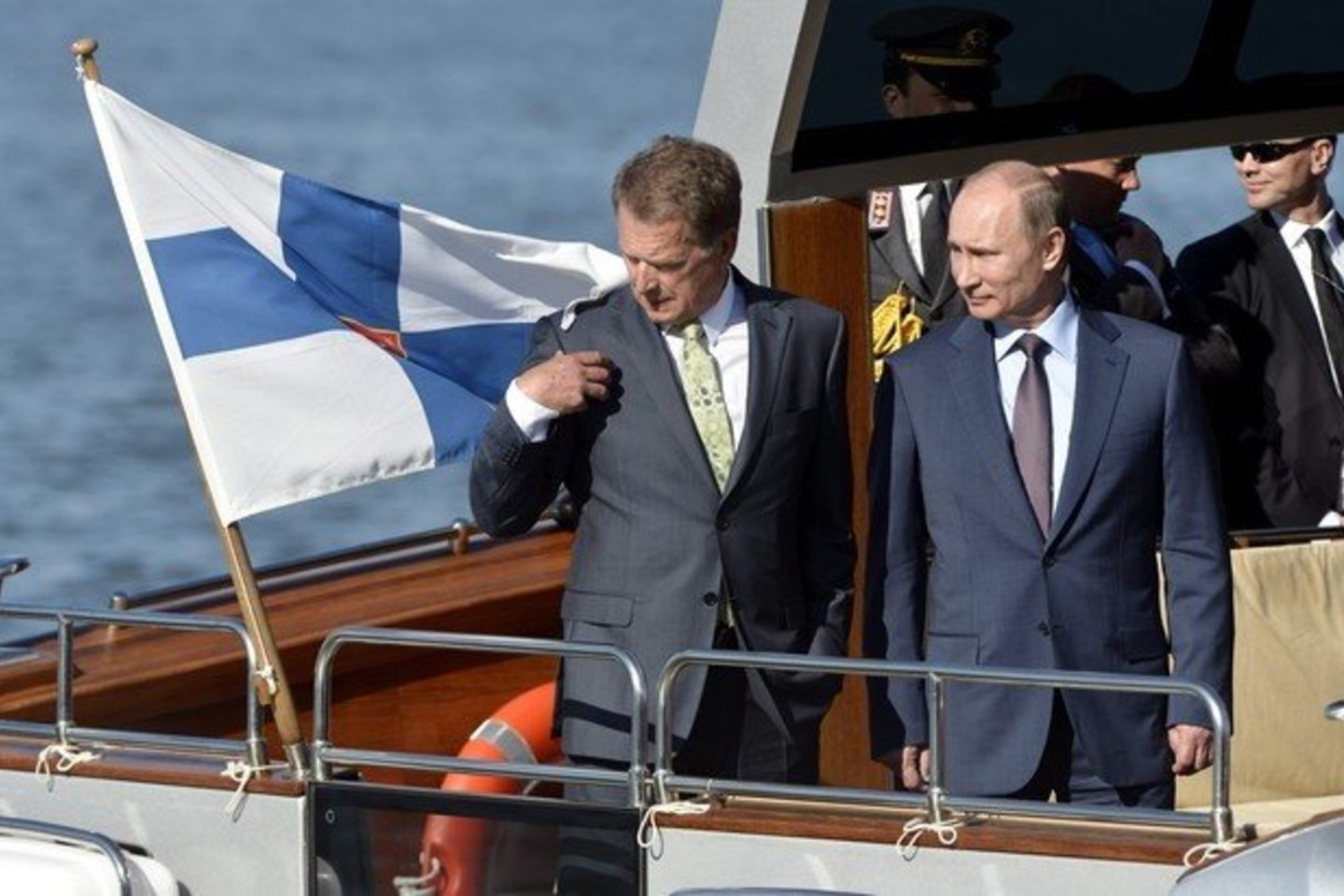 V. Putinas susitiko su Suomijos prezidentu S. Niinistoe.