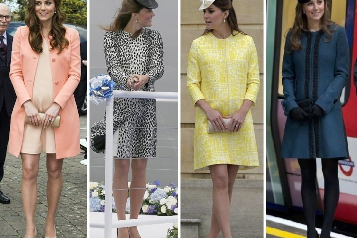 Kembridžo hercogienė Catherine tituluojama stilingiausia nėščia garsenybe.