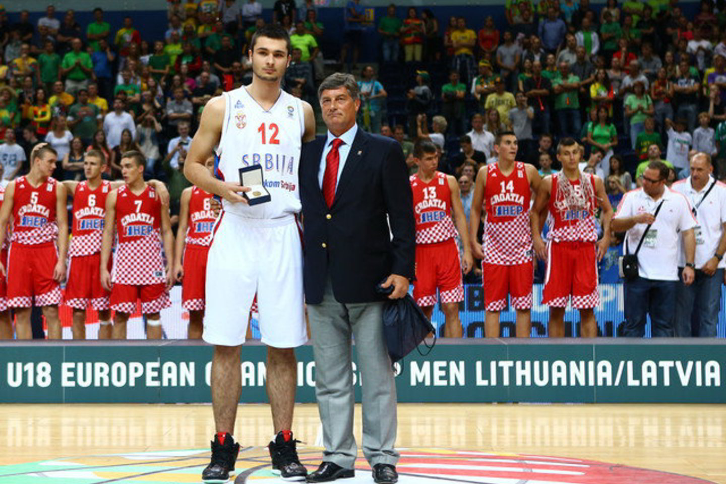 Europos aštuoniolikmečių krepšinio čempionate N. Jankovičius pateko į simbolinį turnyro penketą.<br>G. Šiupario nuotrauka iš archyvo