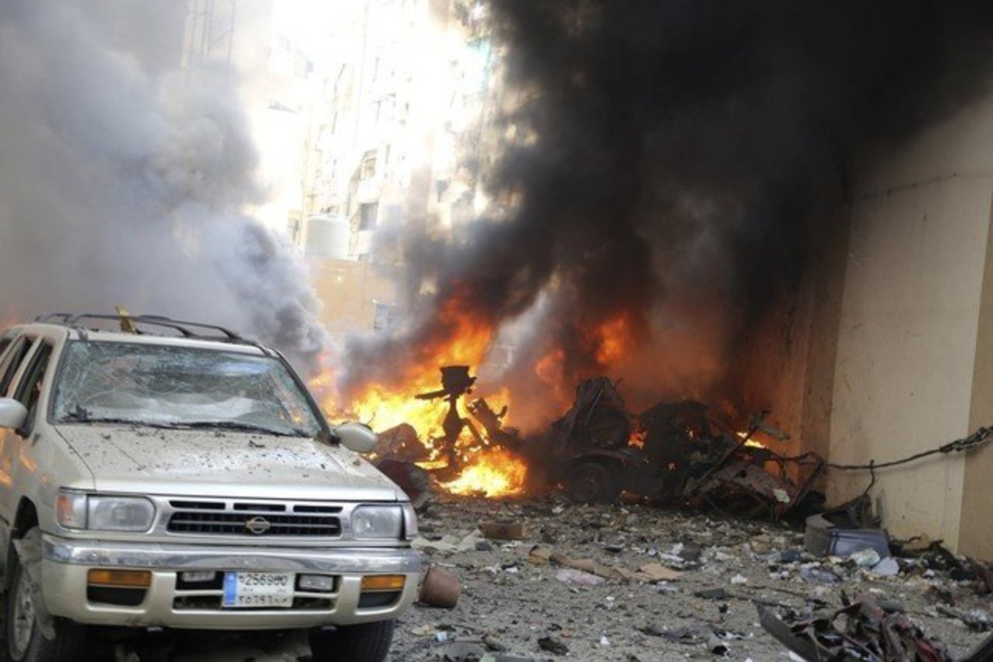 Beirutą sudrebino išpuolis.<br>AP