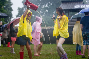 „Tamsta muzika“ antroji diena: geros muzikos sunkios grumtynės su liūtimi
