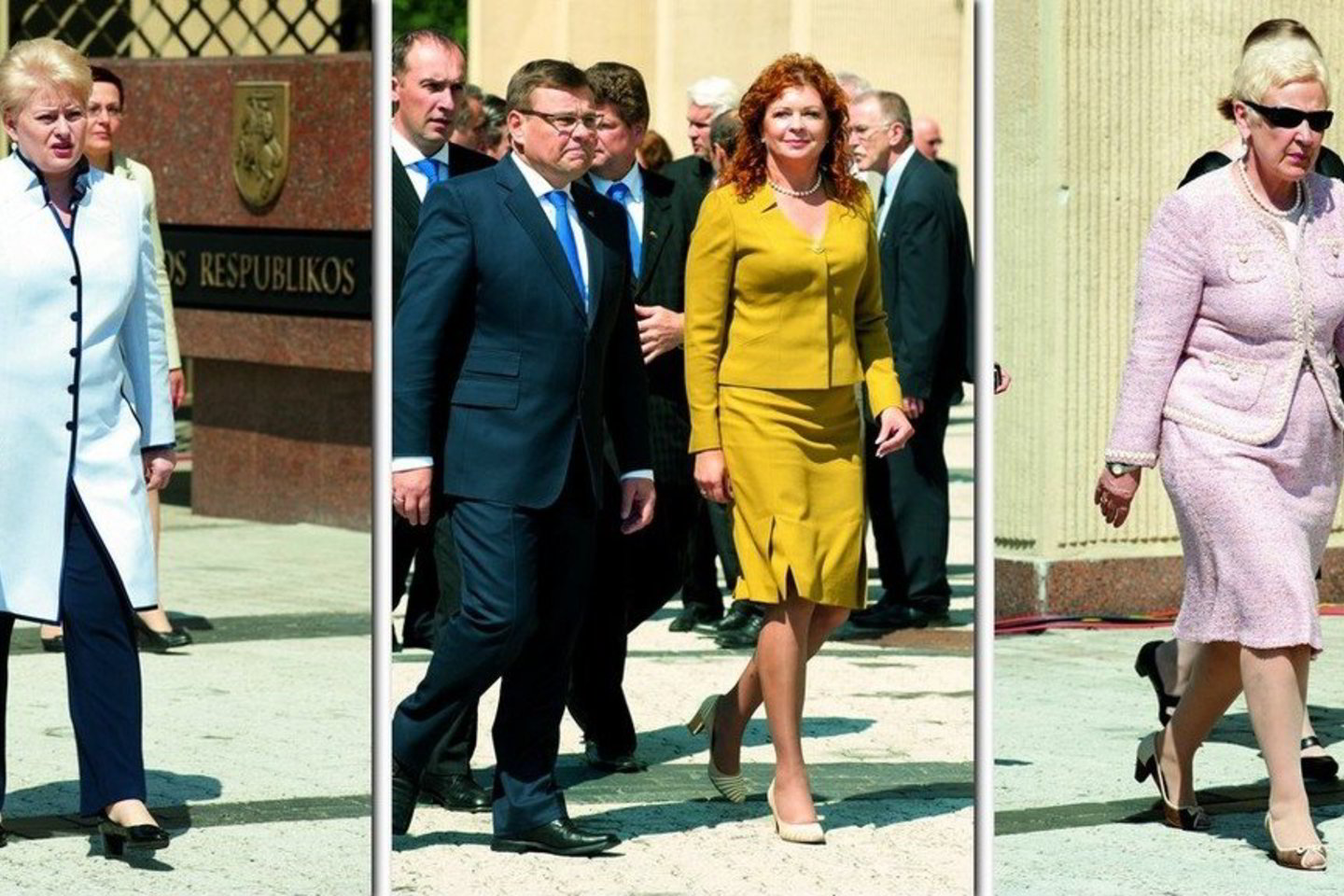 D. Grybauskaitė, J. Gedvilienė ir I. Degutienė.