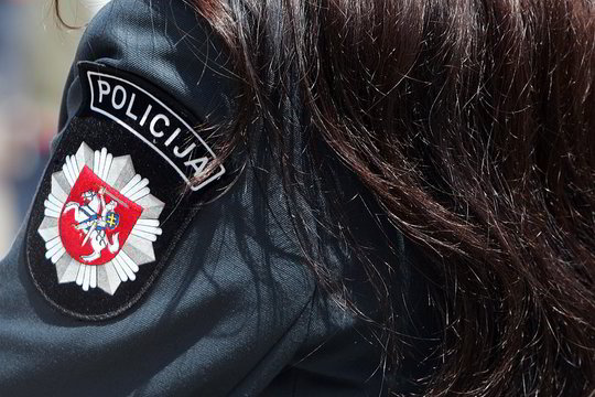 Visagine neblaivus vyras sumušė policininkę