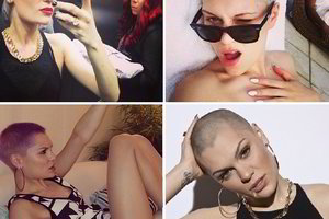 Atlikėja Jessie J plaukų spalvą keičia lyg chameleonas