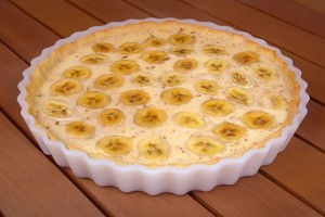 Greita, paprasta ir skanu: bananinis meduolių pyragas