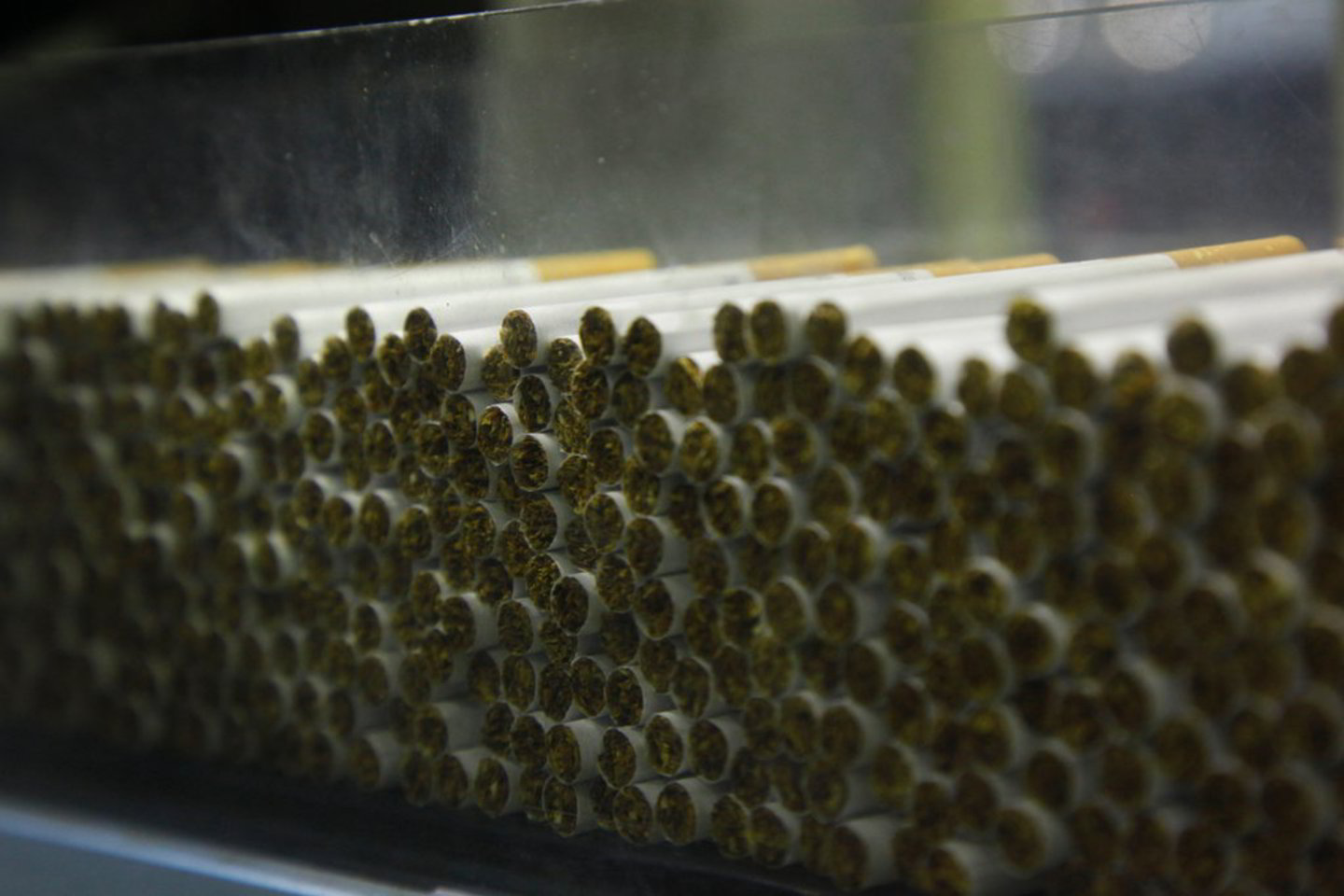 Cigaretės sudaro didelę visų perimtų prekių dalį – 31 procentų.