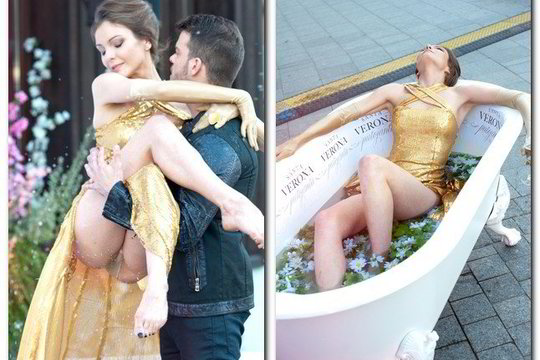 Gundantis šokis šampano vonioje atidengė aktorės M.Štakėnaitės kūną