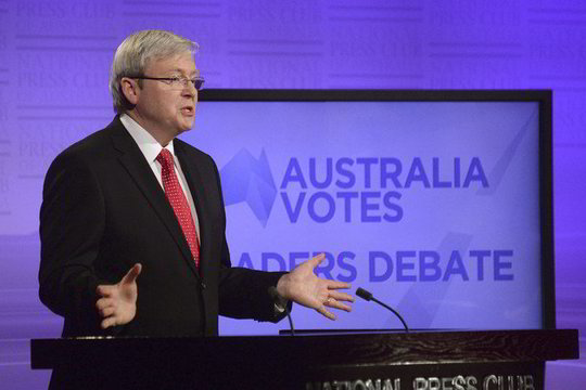 K.Ruddas gėjų santuokų temą įtraukė į Australijos rinkimų kampaniją