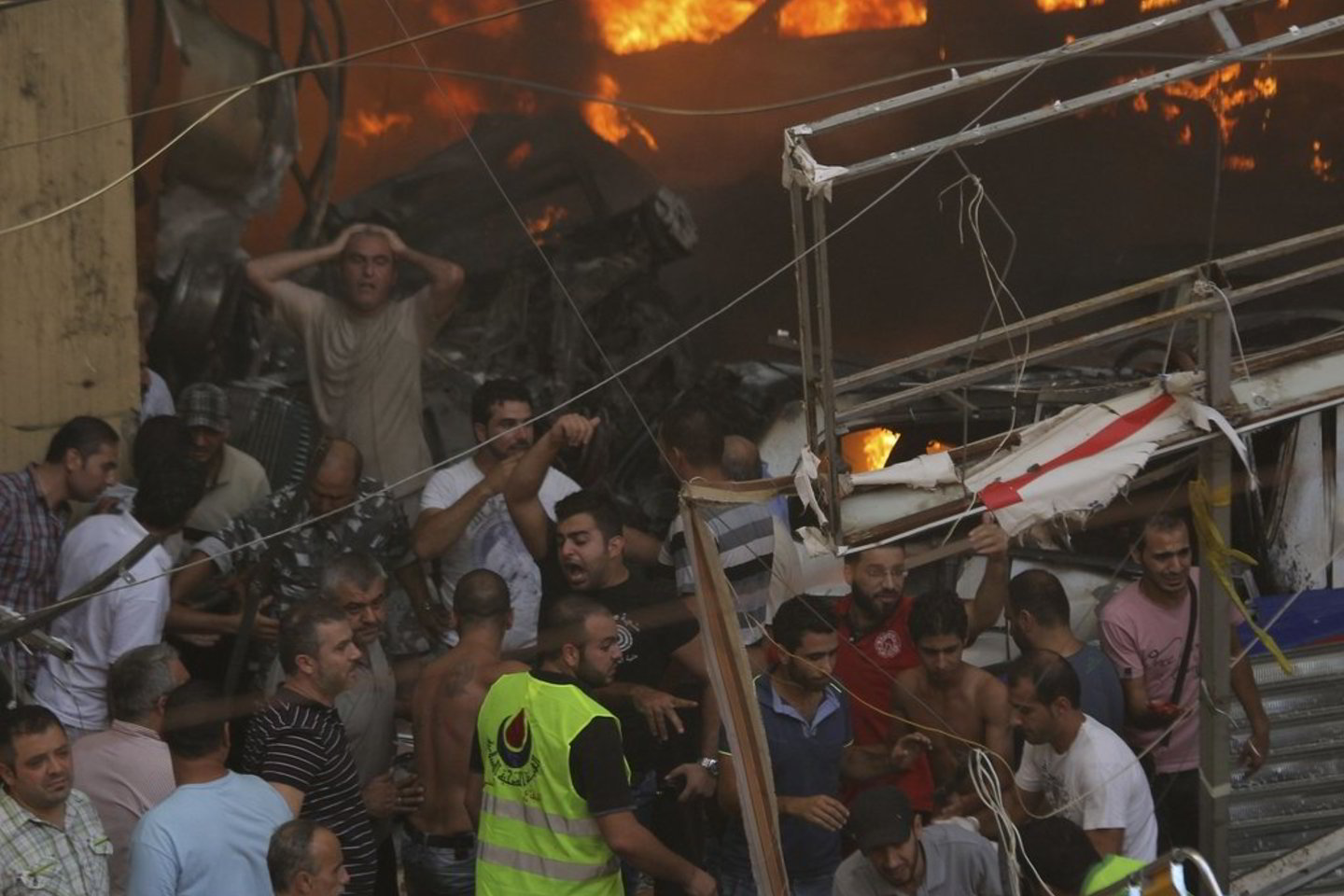 Sprogimas nugriaudėjo tankiai gyvenamame Libano sostinės Beiruto priemiestyje<br>„Reuters“