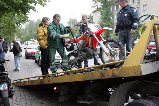 Tragedija Kėdainių rajone: žuvo motociklininkas ir keleivis