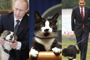 Pasaulio lyderių keturkojai: nuo V.Putino šunų iki avių Baltuosiuose rūmuose