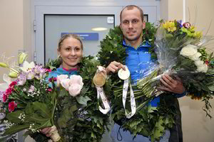 L.Asadauskaitė ir J.Kinderis pasaulio čempionato auksą parvežė į Lietuvą