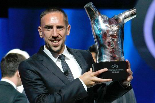 Geriausio Europos žaidėjo rinkimuose prancūzas F.Ribery aplenkė L.Messi